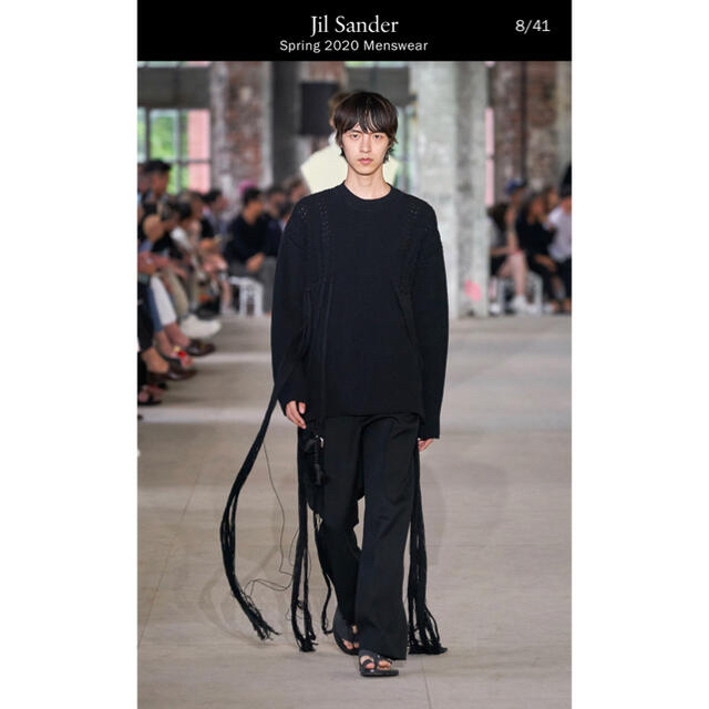 Jil Sander(ジルサンダー)の【新品】なかむ着用　20ss ジルサンダー  ニット   メンズのトップス(ニット/セーター)の商品写真