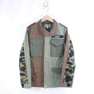 アベイシングエイプ(A BATHING APE)のA BATHING APE M-65 エイプ ジャケット (ミリタリージャケット)