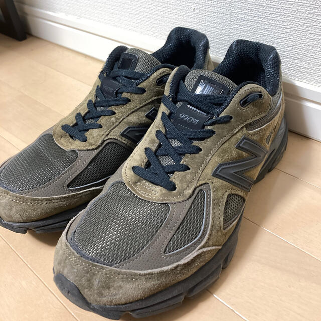 New balance 990v4 ミリタリーグリーン