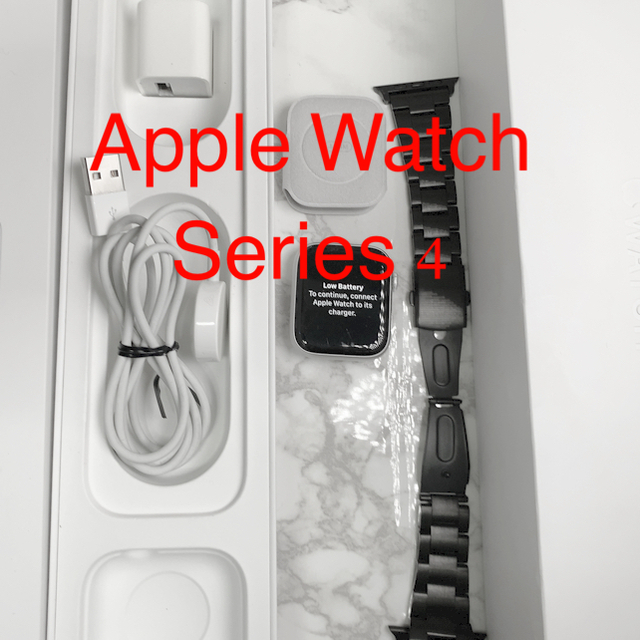 AppleWatch Series4 44mm GPS シルバー アルミニウムアップル