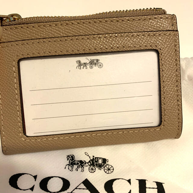 COACH(コーチ)のCOACH　コーチ　キーリング付　小銭入れ　 レディースのファッション小物(コインケース)の商品写真