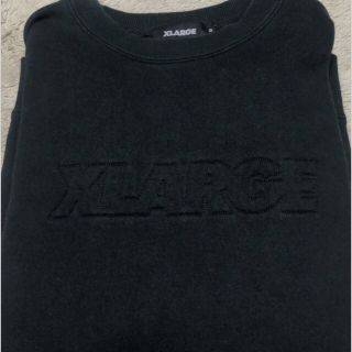 エクストララージ(XLARGE)のXLARGE トレーナー ブラック 美品(スウェット)