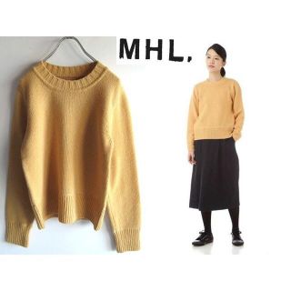 MHLニット からし色