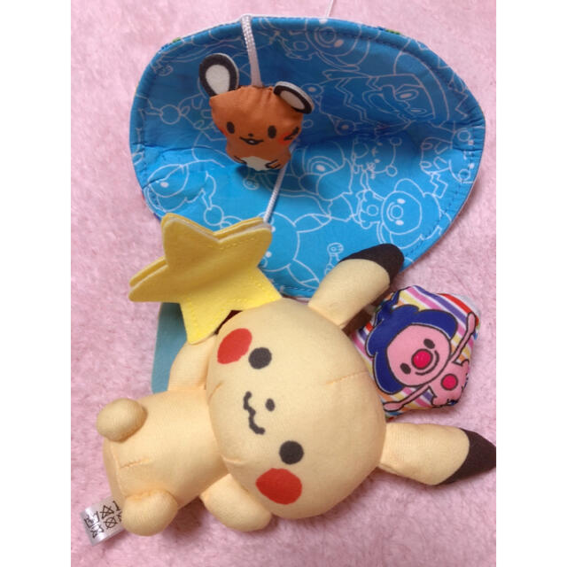 ポケモン(ポケモン)の【※箱なし中古品】モンポケ メリー キッズ/ベビー/マタニティの外出/移動用品(ベビーカー用アクセサリー)の商品写真