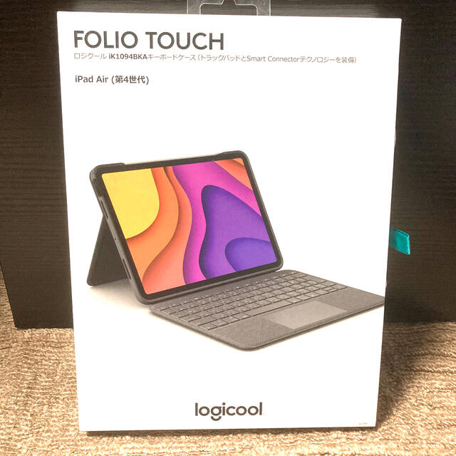 Logicool キーボードケース IK1094BKA  iPad air4対応