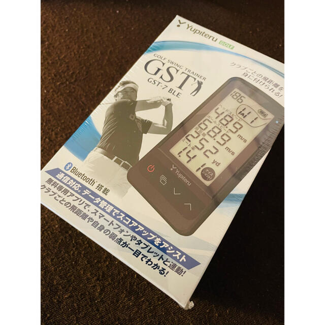 110g［新品未開封］ユピテル ゴルフスイングトレーナー GST-7 BLE