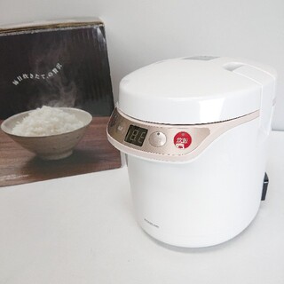 コイズミ(KOIZUMI)の【一人暮らしにピッタリ✧︎*】KOIZUMI 炊飯器 KSC-1511/W(炊飯器)