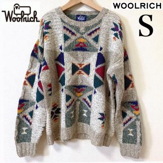 ウールリッチ(WOOLRICH)の【メンズSサイズ】ウールリッチ　リネンセーター(ニット/セーター)