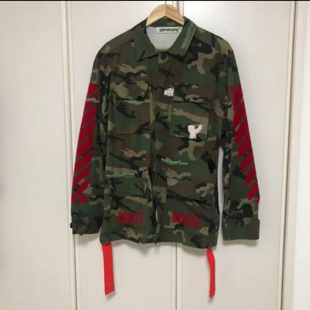 OFF-WHITE - off-white迷彩柄ジャケットの通販 by ちむ's shop|オフ