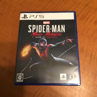 プレイステーション(PlayStation)のスパイダーマン マイルズモラレス PS5 コード未使用(家庭用ゲームソフト)