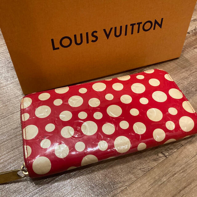 ルイヴィトン LOUIS VUITTON ジッピーウォレット 長財布 草間彌生