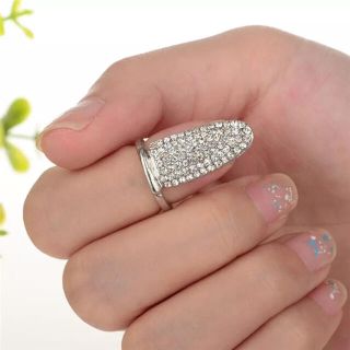 トゥデイフル(TODAYFUL)のPlate Nail Ring no.002 シルバー(リング(指輪))