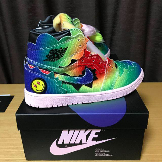 NIKE - J BALVIN NIKE AIR JORDAN 1 25 cm US 7の通販 by masao's shop ...