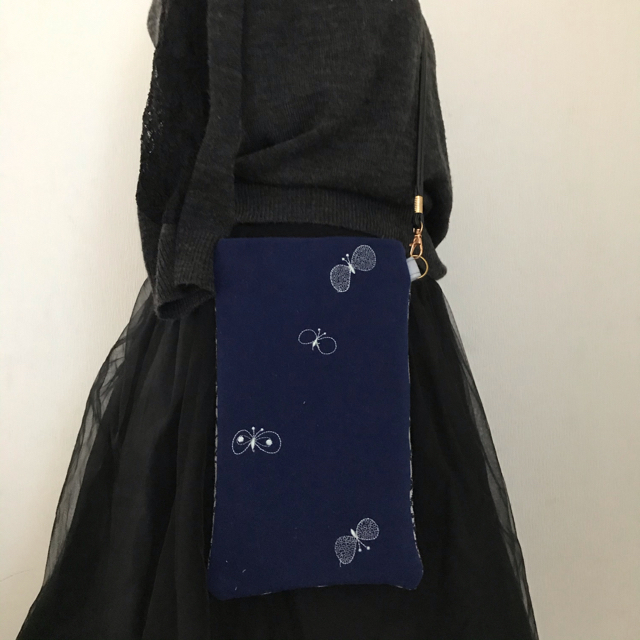 クーポンsale♡ミナペルホネンsymphony作成しましたお散歩ポシェットです 1