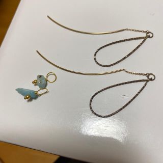 agete - アガット アメリカンピアス チャーム付きの通販 by s shop