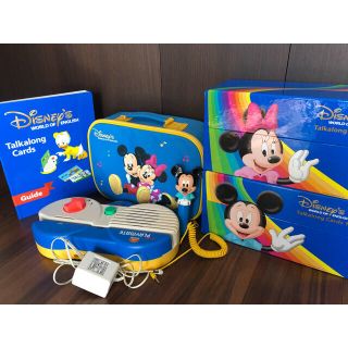 ディズニー(Disney)のトークアロング両面デジタル ディズニー英語 ワールドファミリー (知育玩具)