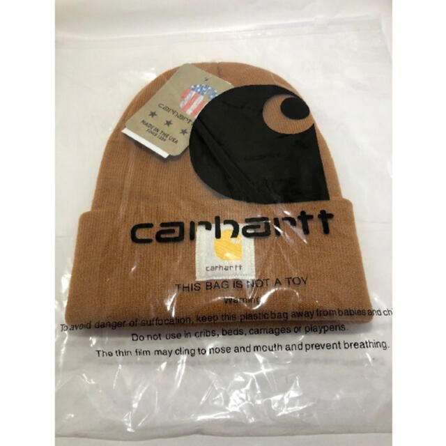 carhartt(カーハート)のカーハート　ニット帽 レディースの帽子(ニット帽/ビーニー)の商品写真