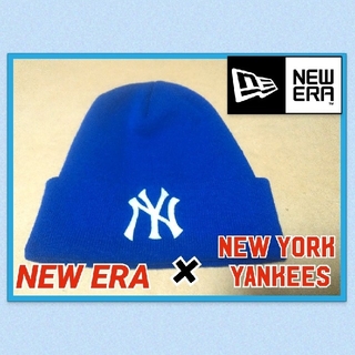 ニューエラー(NEW ERA)のNEWERA × NEWYORK YANKEES コラボ ニットキャップ ビーニ(ニット帽/ビーニー)