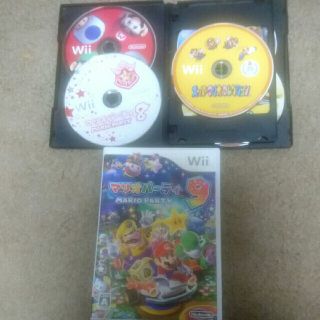 即決！マリオWiiソフト7枚セット！まとめのみ！(家庭用ゲームソフト)