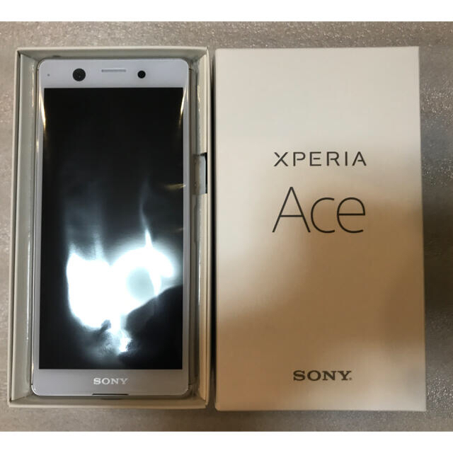 sonyXperia ace ホワイト　64GB