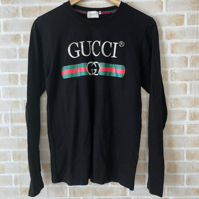 Gucci(グッチ)の【GUCCI】グッチ(M) 美品 ロンT 男女兼用 メンズのトップス(Tシャツ/カットソー(七分/長袖))の商品写真