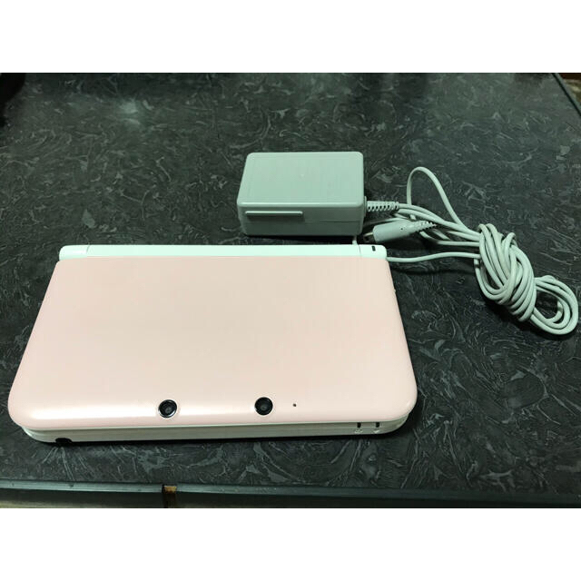 3DS  LL 本体ピンク　ACアダプタ付