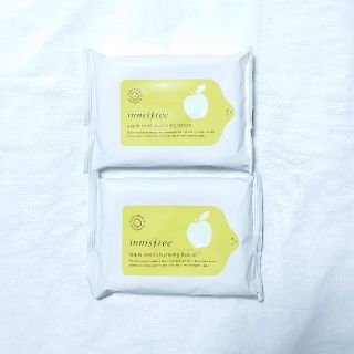 イニスフリー(Innisfree)のイニスフリークレンジングシート2個セット(クレンジング/メイク落とし)