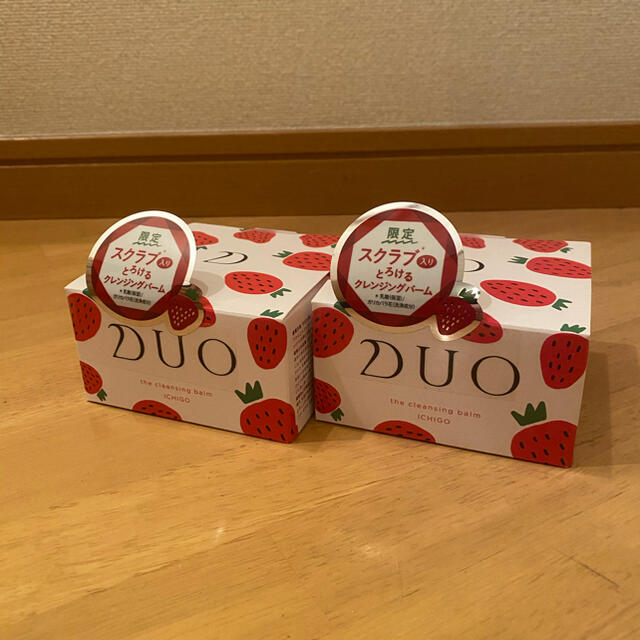 【新品】DUO デュオ ザ クレンジングバーム いちご　2個