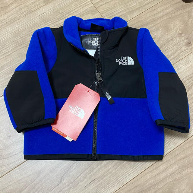 THE NORTH FACE(ザノースフェイス)の新品 ノースフェイス ベビー フリース ジャケット 60-70cm相当 青 キッズ/ベビー/マタニティのベビー服(~85cm)(ジャケット/コート)の商品写真