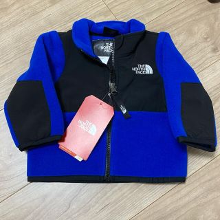 ザノースフェイス(THE NORTH FACE)の新品 ノースフェイス ベビー フリース ジャケット 60-70cm相当 青(ジャケット/コート)