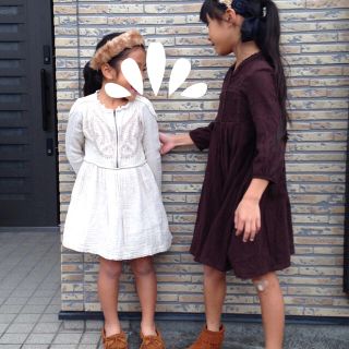 ザラキッズ(ZARA KIDS)のZARA kid's刺繍ワンピース(ワンピース)