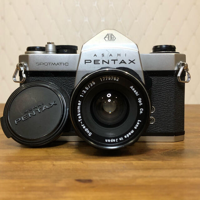 ★入門に！★pentax sp★本革外装(ブラウン)★完動品＊美品＊初期保証レンズSupe