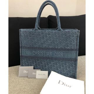 クリスチャンディオール(Christian Dior)のご専用　DIOR ブックトート　デニム素材　ラージサイズ(トートバッグ)