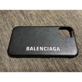 バレンシアガ(Balenciaga)のバレンシアガBALENCIAGA iphone 11 スマホケース 黒(iPhoneケース)