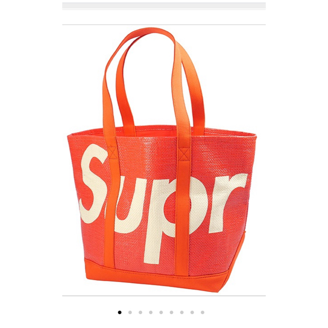 Supreme Raffia Tote Red - agromileniosa.com