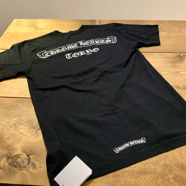 Chrome HeartsブラックグレーTシャツ新品 M