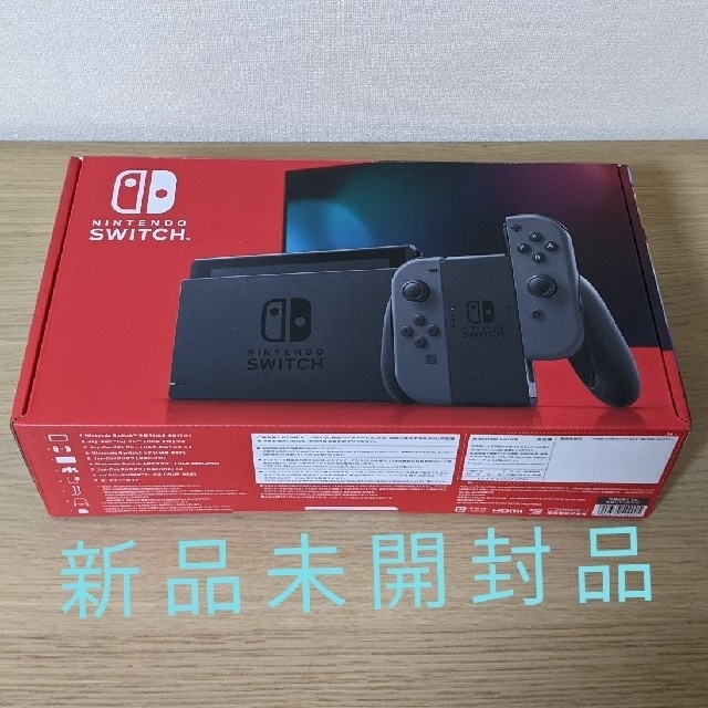 ☆新品☆ ニンテンドースイッチ グレー 新モデル 本体ゲームソフト/ゲーム機本体