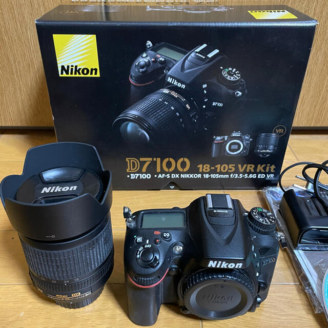 ニコン Nikon D7100 18-105mm VRキット 64GB付