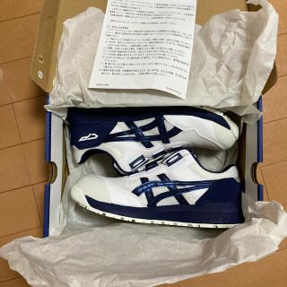 アシックス(asics)のアシックス　asics ウィンジョブ　安全靴　25.0㎝　　お値下げ(スニーカー)