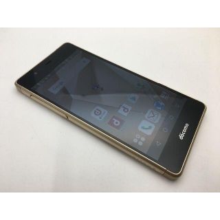 フジツウ(富士通)のSIMフリー arrows SV F-03H ゴールド◆美品◆71(スマートフォン本体)