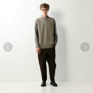 スティーブンアラン(steven alan)の【steven alan】Vネック ニットベスト(ベスト)