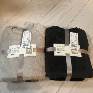 ユニクロ(UNIQLO)のユニクロ　子供フリース2点セット(パジャマ)