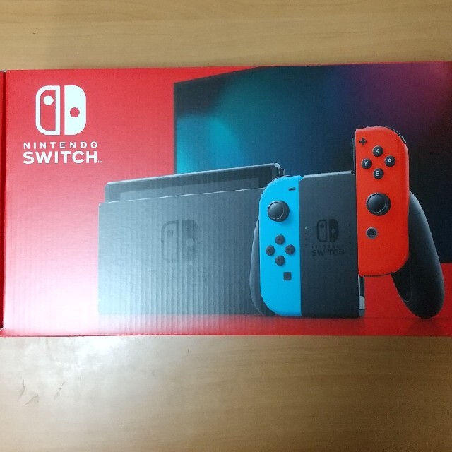 新品未使用　印なし　Nintendo Switch ネオン