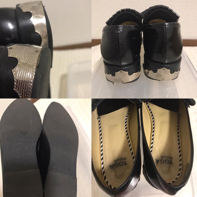 TOGA(トーガ)の【最終値下げ】TOGA PULLA  メタル　ローファー　36 レディースの靴/シューズ(ローファー/革靴)の商品写真