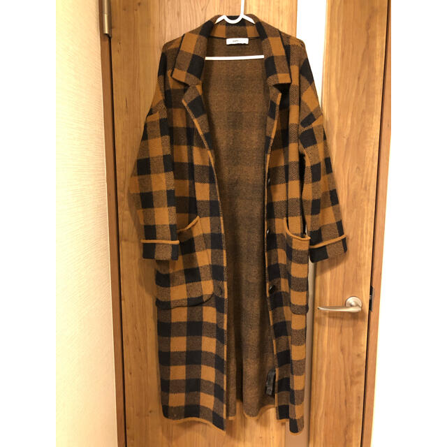 ZARA(ザラ)のZARA ニットコート レディースのジャケット/アウター(ニットコート)の商品写真