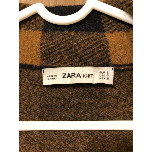 ZARA(ザラ)のZARA ニットコート レディースのジャケット/アウター(ニットコート)の商品写真