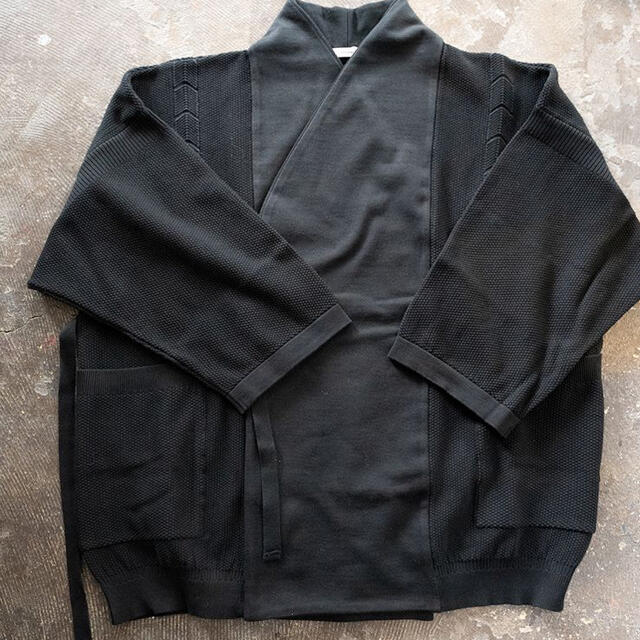 YASHIKI　Saezuri Samue Jacket(BLACK)メンズ