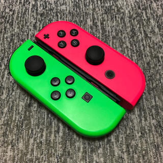 ニンテンドースイッチ(Nintendo Switch)のNintendo Switch Joy-Con ネオングリーン　ネオンピンク(その他)