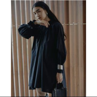 アメリヴィンテージ(Ameri VINTAGE)のGATHER TUNIC BLOUSE(ミニワンピース)