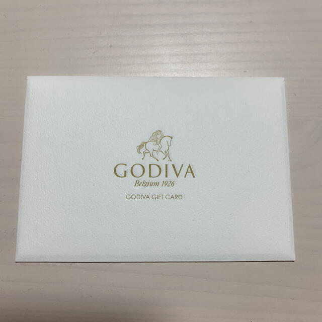 chocolate(チョコレート)のGODIVA ゴディバギフトカード5000円分 チケットの優待券/割引券(フード/ドリンク券)の商品写真